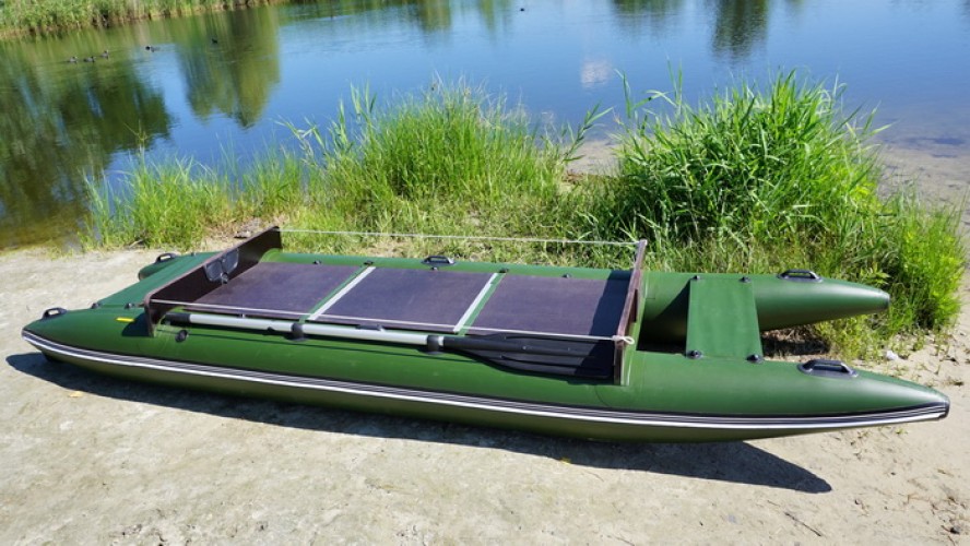 SUP KAT XL Моторный мини катамаран для рыбалки BOATHOUSE